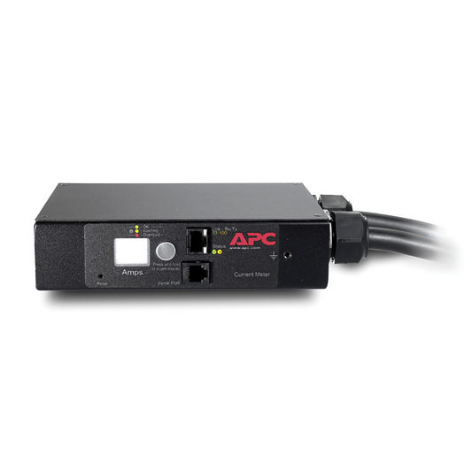 APC-AP7155B-APC NetShelter Metered Rack PDU - Compteur de courant en ligne - 32A - 230V