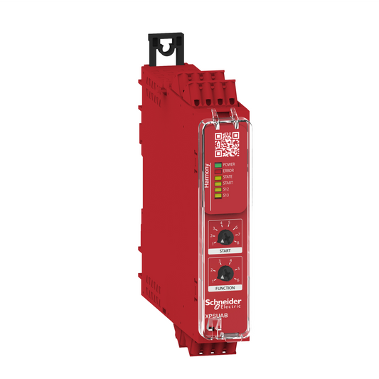Schneider Electric-XPSUAB31CC-Preventa XPSU - module sécurité multifonctions - Cat1 - 1O/F - 48-230V - ressort