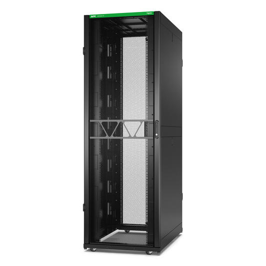 APC-AR3357B2-Rack NetShelter SX2 48U L750XP1200XH2258mm, noir, avec panneaux latéraux