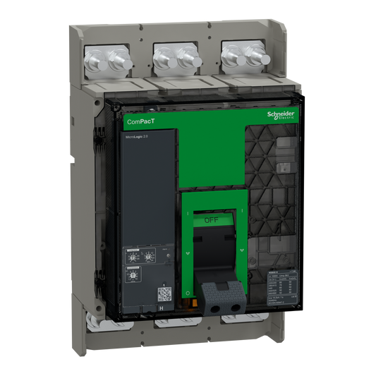 Schneider Electric-C080H320FM-ComPacT NS800H - disjoncteur - MicroLogic 2.0 800A - 3P - 70kA - fixe - manuel