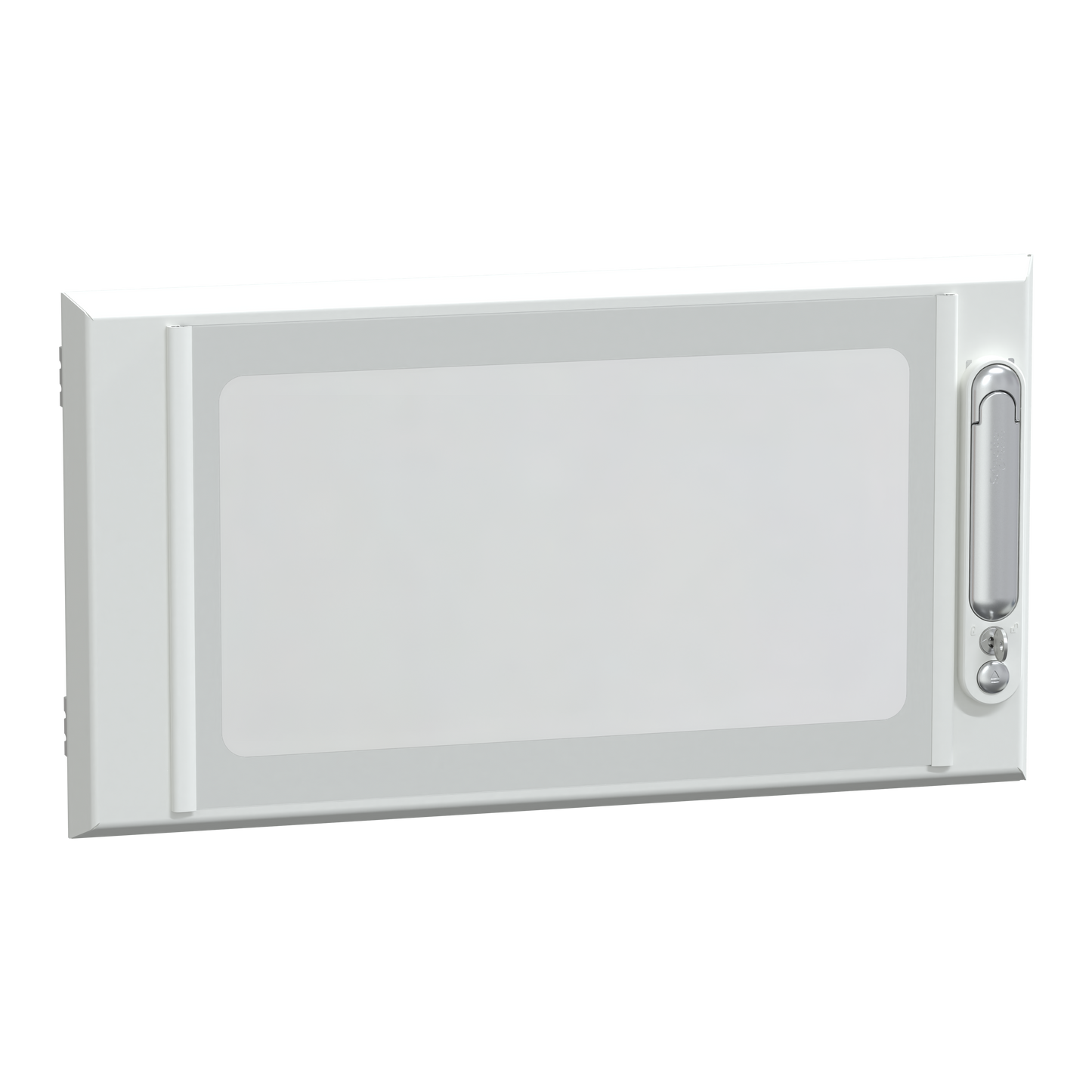 Schneider Electric-LVS08132-PrismaSeT G - Porte transparente - Coffret ou extension 6M - RAL9003
