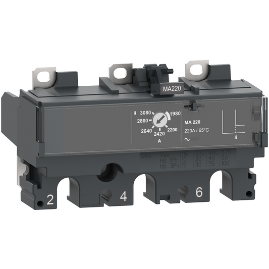 Schneider Electric-C163MA150-ComPacT NSX - Déclencheur magnétique - MA 150A - 3P3D pour NSX160