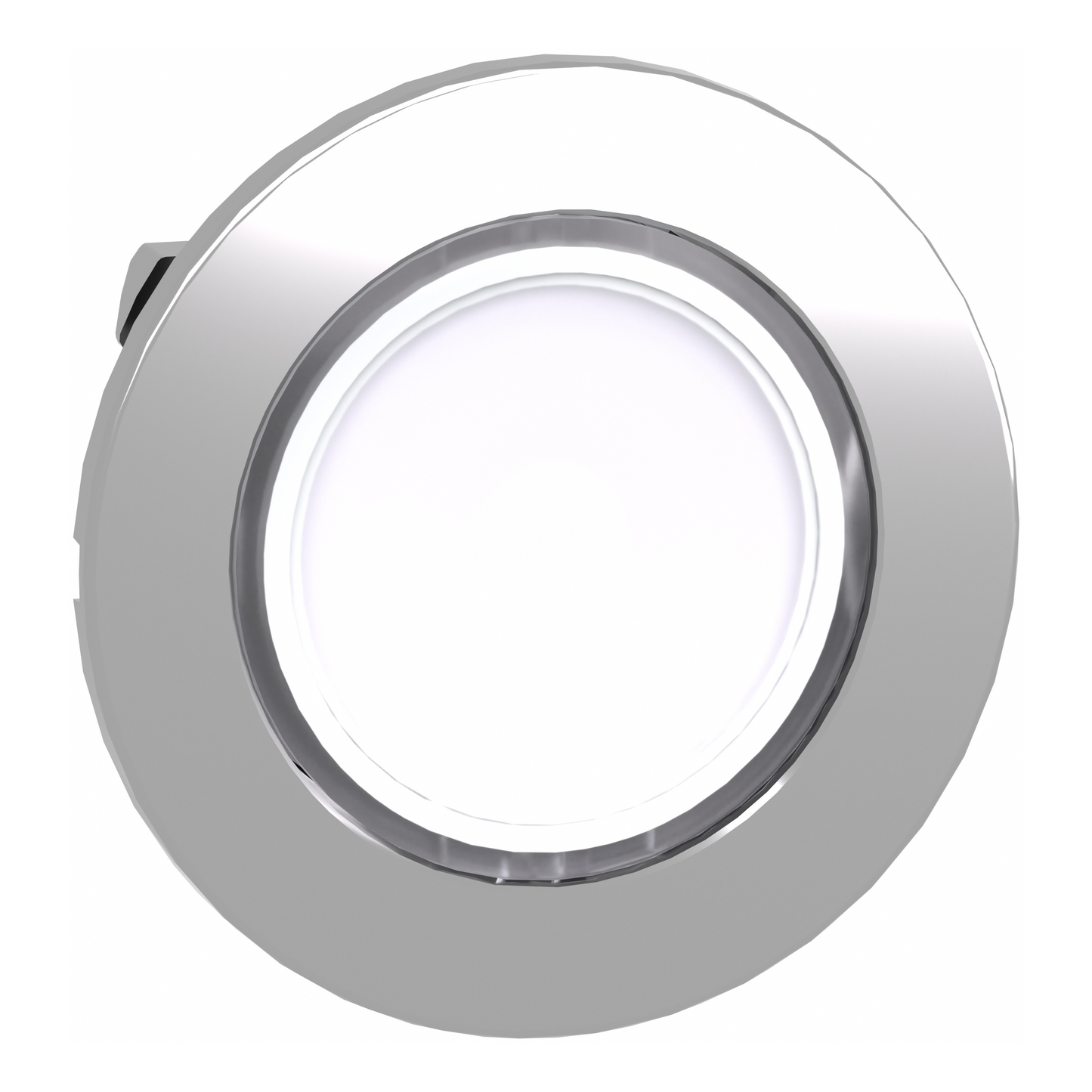 Schneider Electric-ZB4FW313-Harmony XB4 - tête bouton poussoir lum DEL - flush - blanc