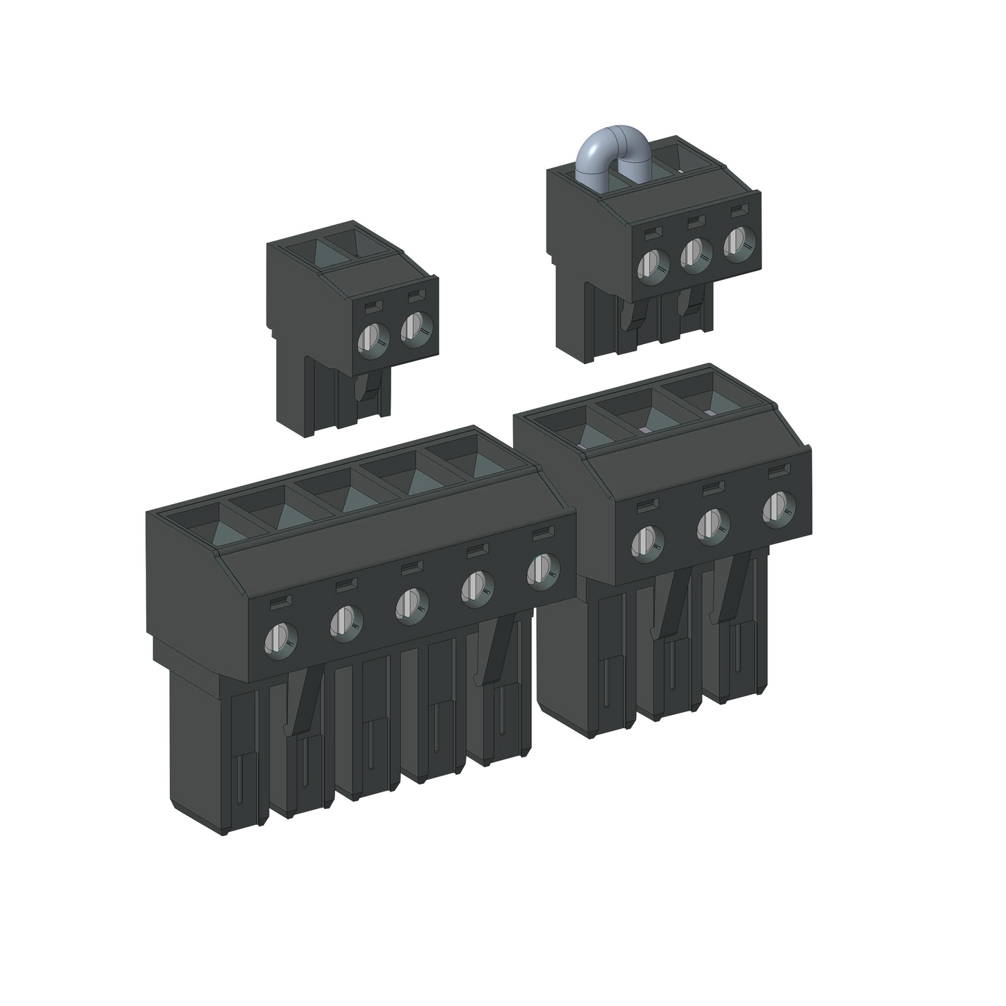 Schneider Electric-LXMMCACMCS1S100-LexiumMC12-LXMMC-Multichariots-Kit de connecteur-module de connexion