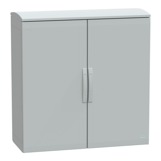Schneider Electric-NSYPLAT10104G-Thalassa - Armoire polyester toit 1000x1000x420 - IP44 Ral 7035