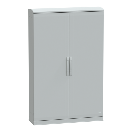 Schneider Electric-NSYPLAZT15103G-Thalassa - Armoire polyester socle + toit 1500x1000x320- IP44 Ral 7035