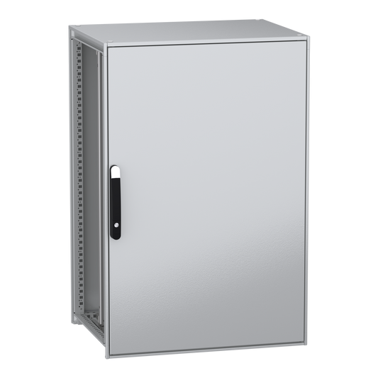 Schneider Electric-NSYSFN12860P-PanelSeT SFN - cellule - 1 porte - avec châssis - assemblé - 1200x800x600 mm