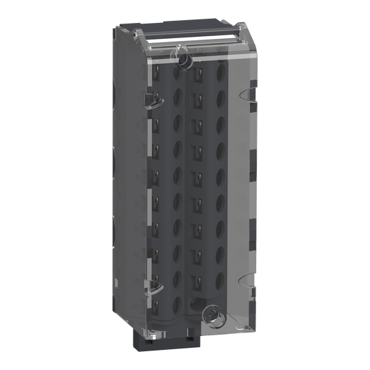 Schneider Electric-BMXFTB2010-Modicon X80 - Bornier de raccordement - à vis étrier - débrochable - 20 contacts