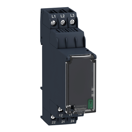 Schneider Electric-RM22TG20-Harmony Control RM22 - relais contrôle de phases - 2OF - 208 à 480Vac