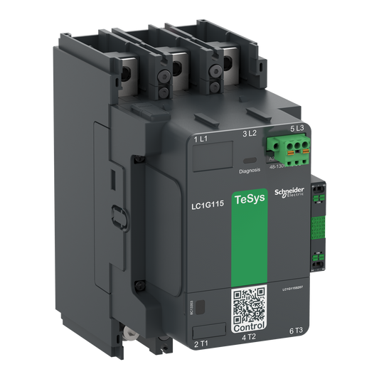 Schneider Electric-LC1G150EHES207N-Contacteur TeSys LC1G 150A 440V 3P AC3 Standard 48-130V AC-DC  ferroviaire