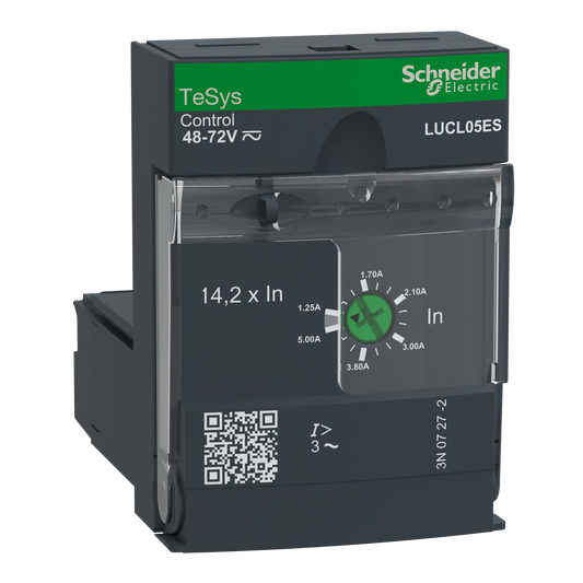 Schneider Electric-LUCL05ES-TeSys U - unité de contrôle magnétique protection - 1,25A à 5A - 48V à 72V