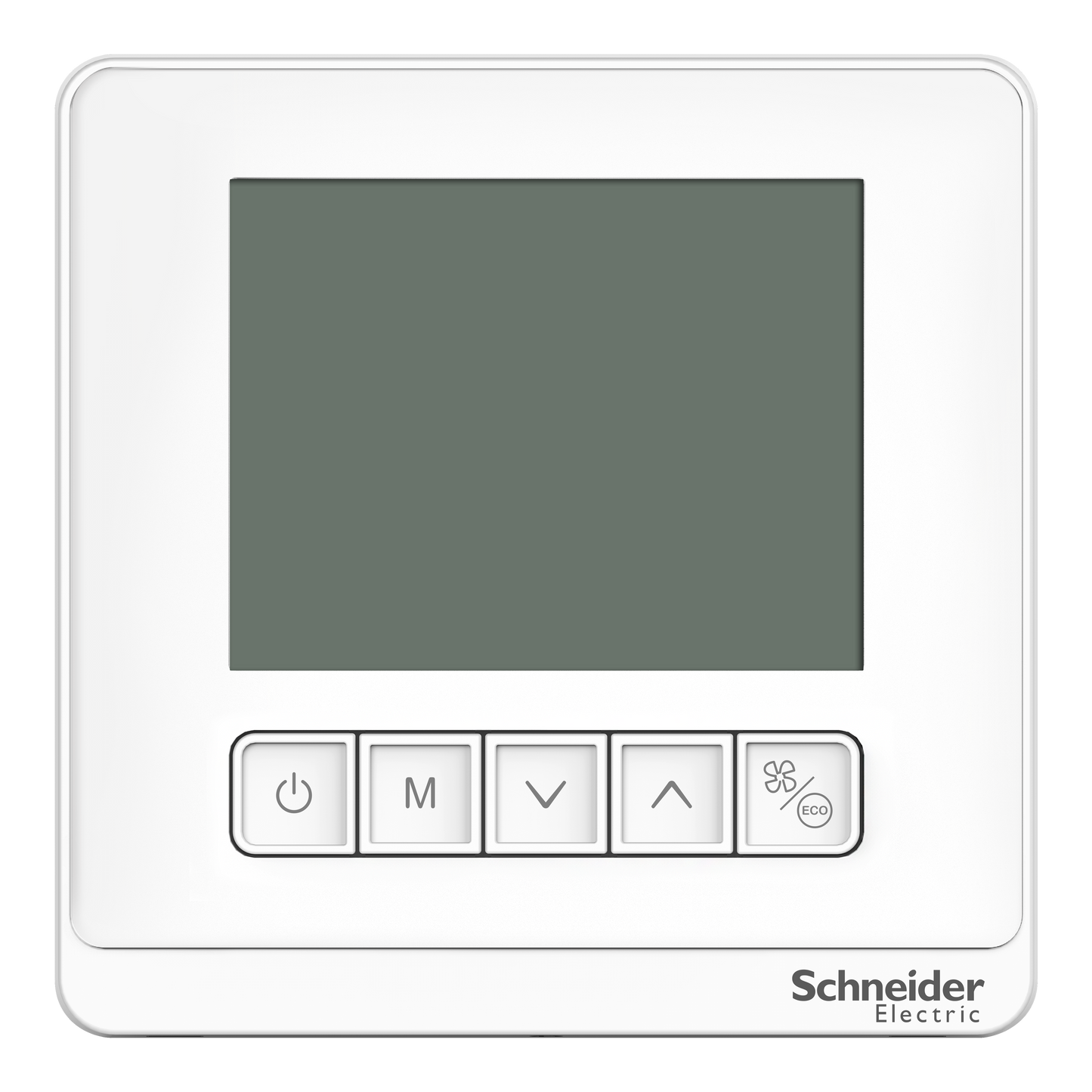 Schneider Electric-TC903-3A4DLSA-BMS - thermostat ventilo-convecteur 4 tubes - On/Off - sonde - 240V - blanc