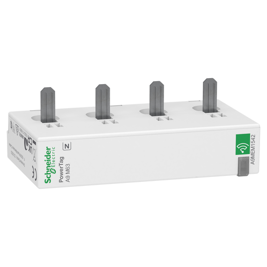 Schneider Electric-A9MEM1542-PowerTag - Capteur de mesure radiofréquence - iC60 iID DT60 - 3P+N - 63A - aval