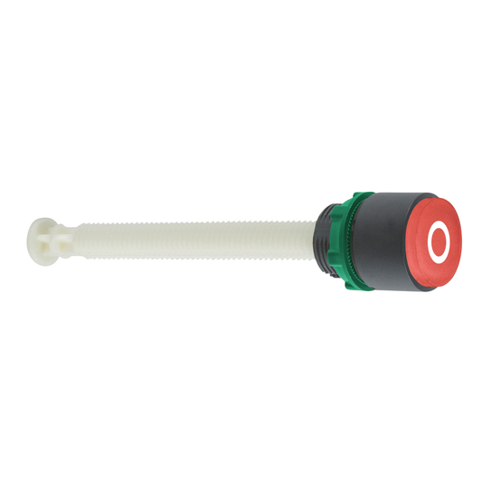 Schneider Electric-XB5AL84101-Harmony XB5 - bouton pouss RAZ Ø22 - course 17/120 - dépassant - marqué - rouge
