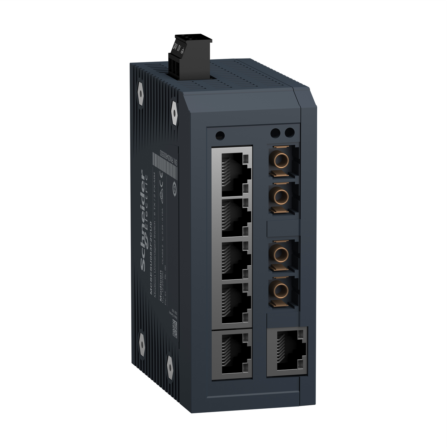 Schneider Electric-MCSESU083F2CU0-Modicon  Switch - 6TX/2FX-MM