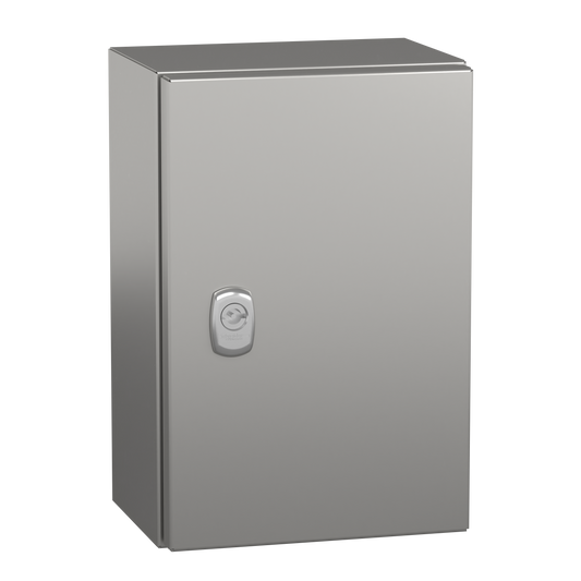Schneider Electric-NSYS3X3215-PanelSeT S3X - enveloppe compacte - inox 304L - finition brossé - 300x200x150mm