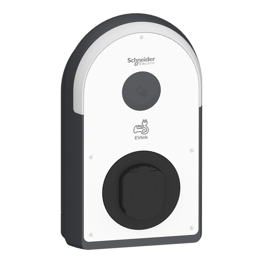 Schneider Electric-EVB3S07N4A-EVlink Pro AC 1PH-7,4 kW-32A-1 priseT2S-RDC-DD 6 mA+RCD Type A +MNx