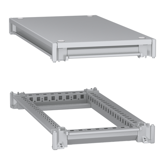 Schneider Electric-NSYSFNC36-PanelSeT SFN Kit - cadre supérieur et inférieur - 300x600 mm (Hxl)
