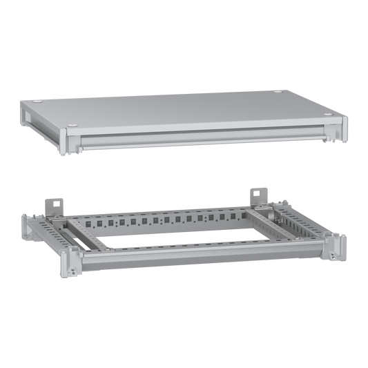 Schneider Electric-NSYSFNC64-PanelSeT SFN Kit - cadre supérieur et inférieur - 600x400 mm (Hxl)