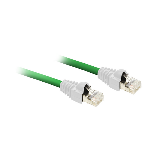 Schneider Electric-TCSECE3M3M3S4-câble Ethernet - cordon droit - blindé renforcé - RJ45 - 3 m - CE