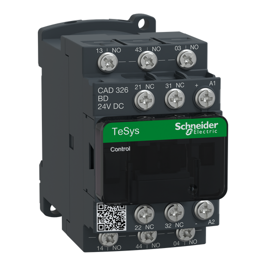 Schneider Electric-CAD326BD-contacteur CONT.AUX.24V CC C.FERM.