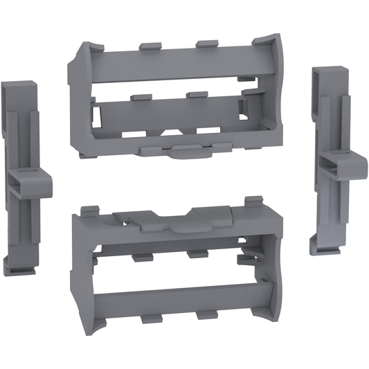 Schneider Electric-LGYT601R-Resi9 - Kit supports borniers pour coffrets Resi9 24 et Pragma ou tout rail Din
