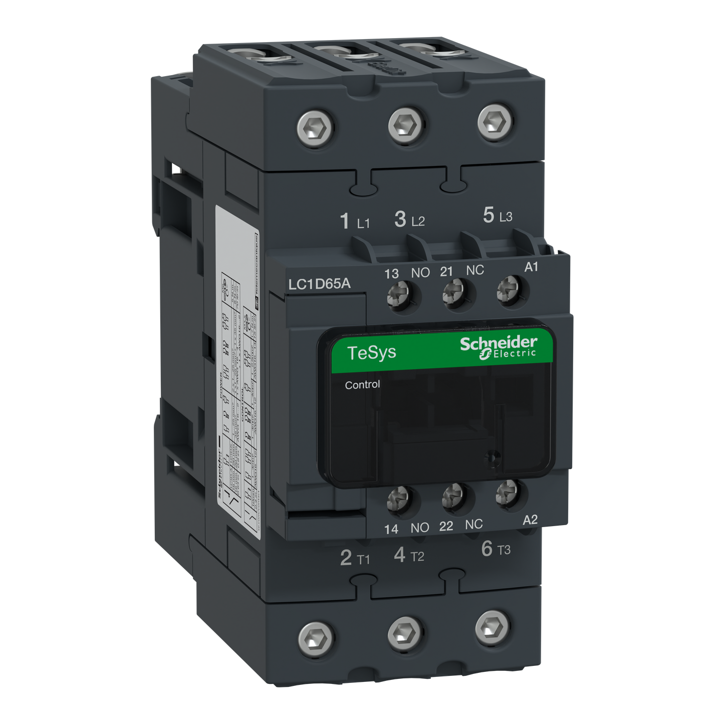 Schneider Electric-LC1D65AT7-TeSys LC1D - contacteur - 3P - AC-3 440V - 65A - bobine 480Vca