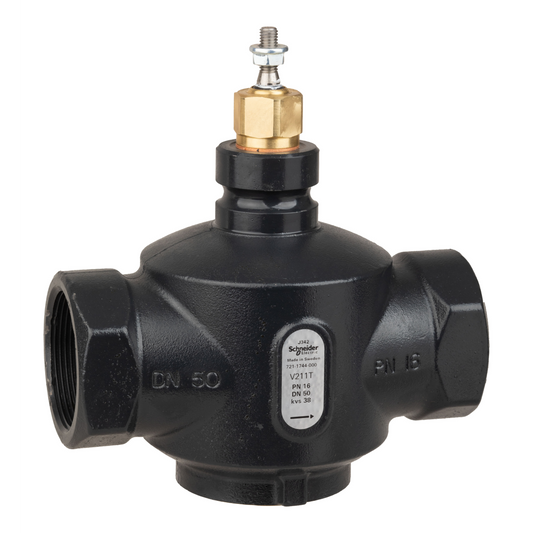 Schneider Electric-7211744000-Vanne 2 voies acier taraudée PN16 DN50 Kv38