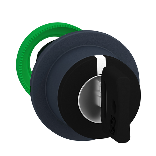 Schneider Electric-ZB5FG04D-Harmony XB5 - tête bouton tournant à clé 8D1 - flush - 3 pos fix - retr CD