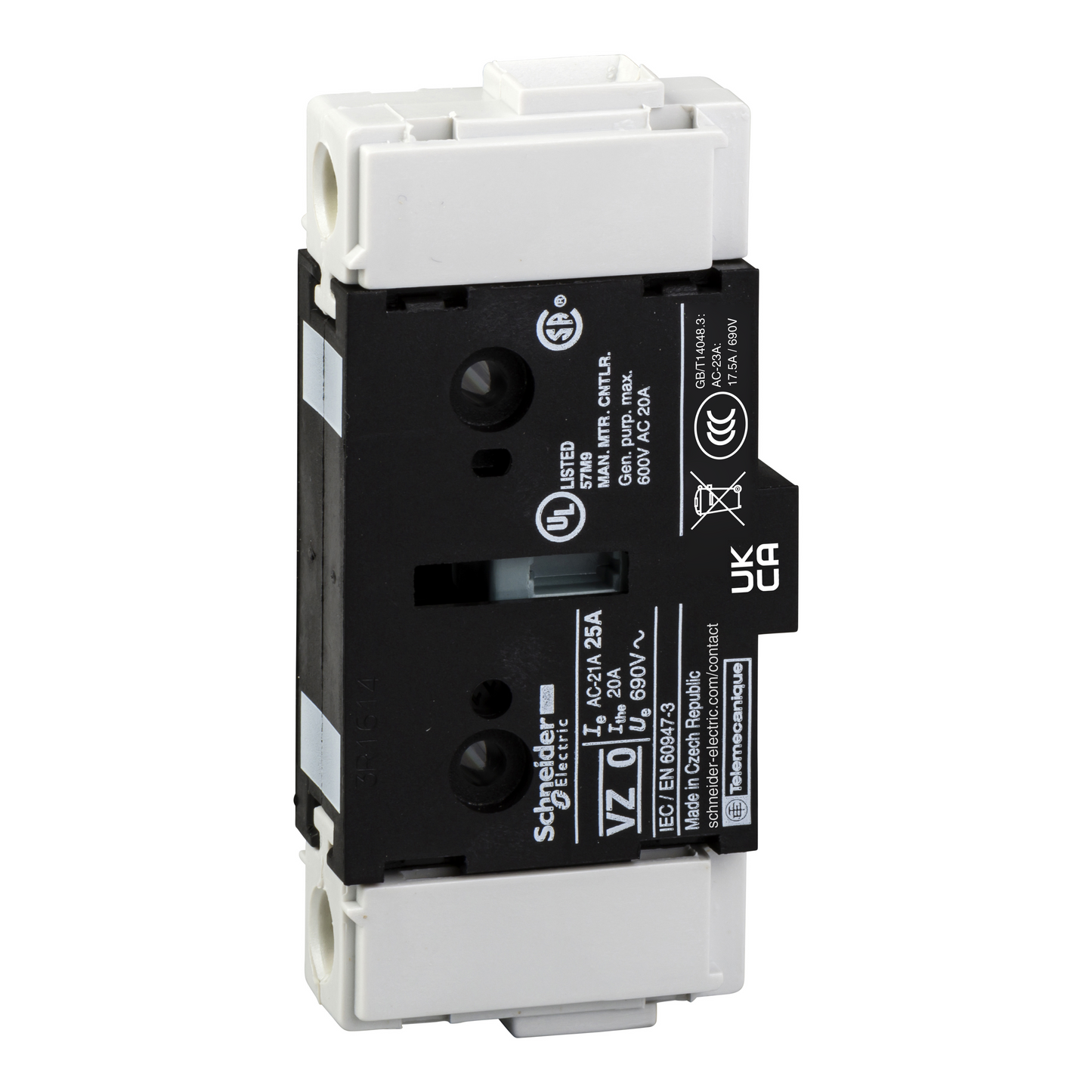 Schneider Electric-VZ3-TeSys Vario - pôle principal 63A - pour V3