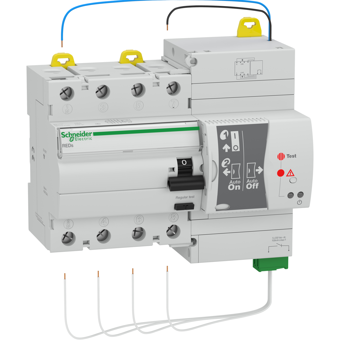 Schneider Electric-18266-Multi9 - Reds 4p 40a 30ma a