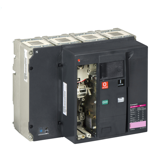 Schneider Electric-33315-ComPact NS1600H - bloc coupure - 4P - 70kA - fixe électrique