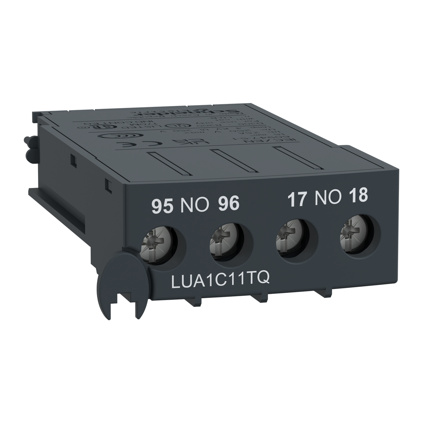 Schneider Electric-LUA1C11TQ-TeSys U - Bloc de contacts additionnels lua 1o plus 1f
