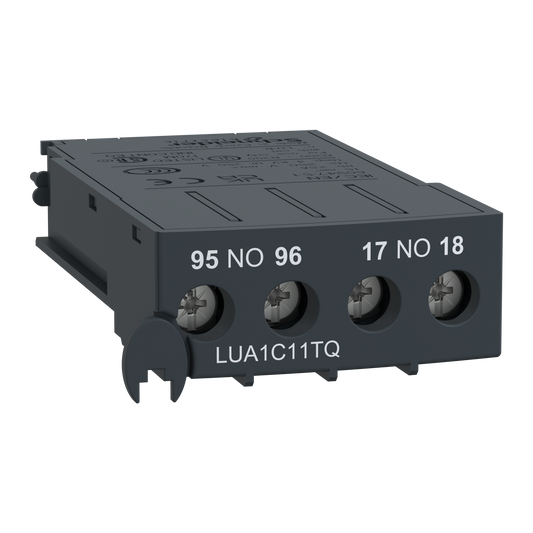 Schneider Electric-LUA1C11TQ-TeSys U - Bloc de contacts additionnels lua 1o plus 1f