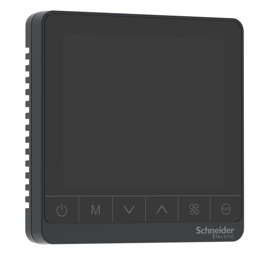Schneider Electric-TC907-3A4LXPXAB-SpaceLogic - Thermostat TC907 ventiloconvecteur - 240V - ON/OFF - 3 étages