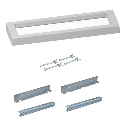 Schneider Electric-NSYZNPLA123G-Thalassa - Socle polyester L1250xP320xH60 pourPLA(T) Ral 7035