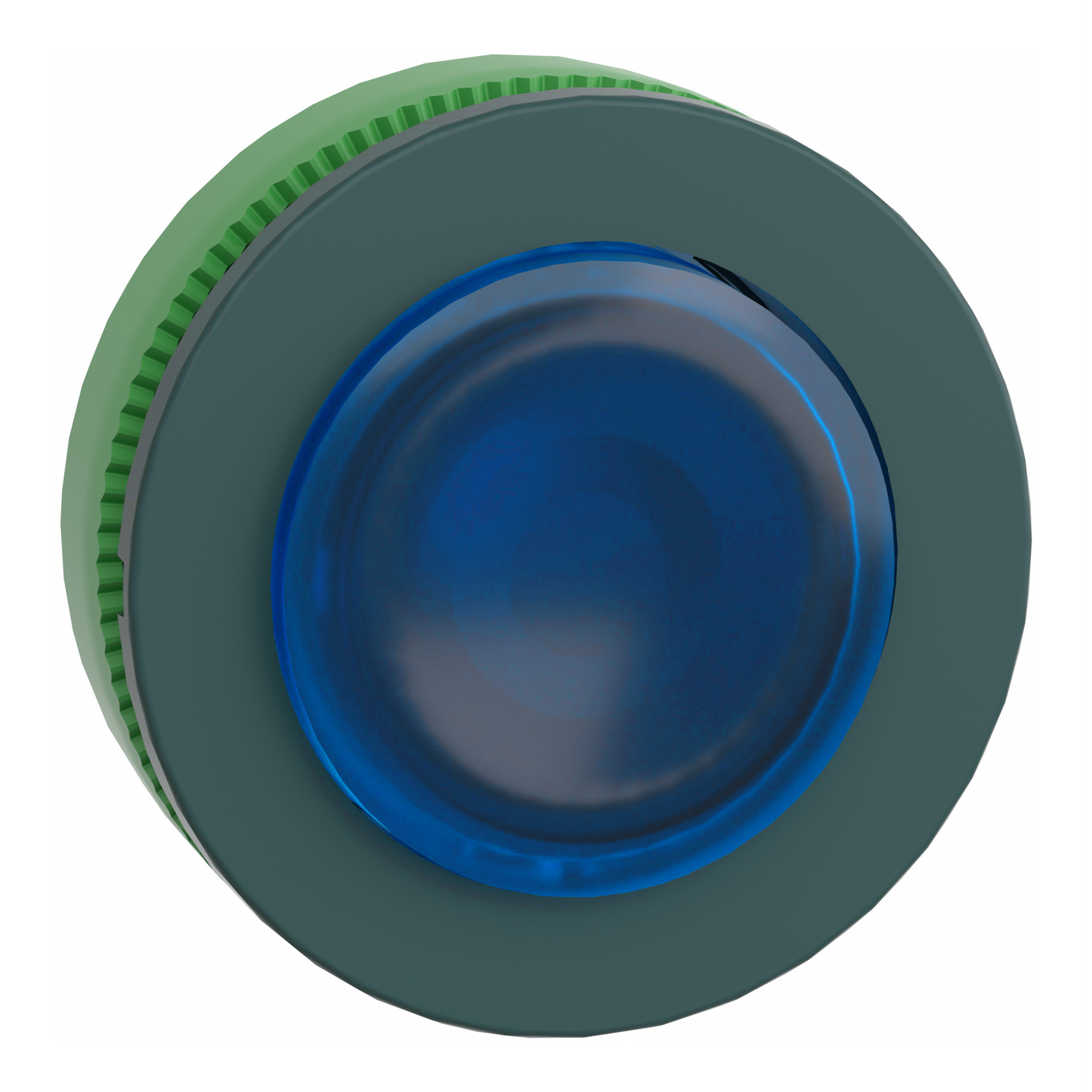 Schneider Electric-ZB5FW163-Harmony XB5 - tête bouton poussoir lum DEL - flush - dépassant - bleu