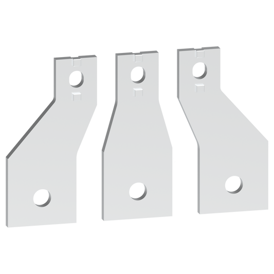 Schneider Electric-LA9G3613-Kit 3 pôles pour TeSys G400-500 pour connexion de 50mm de large.