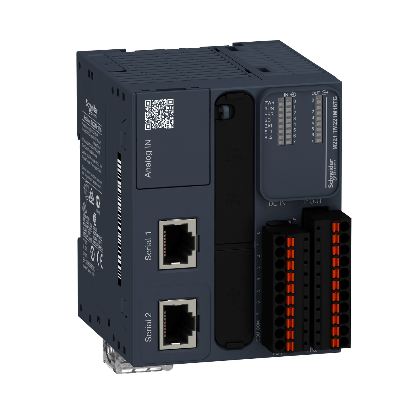 Schneider Electric-TM221M16TG-M221B 16E-S PNP 24V RESSO
