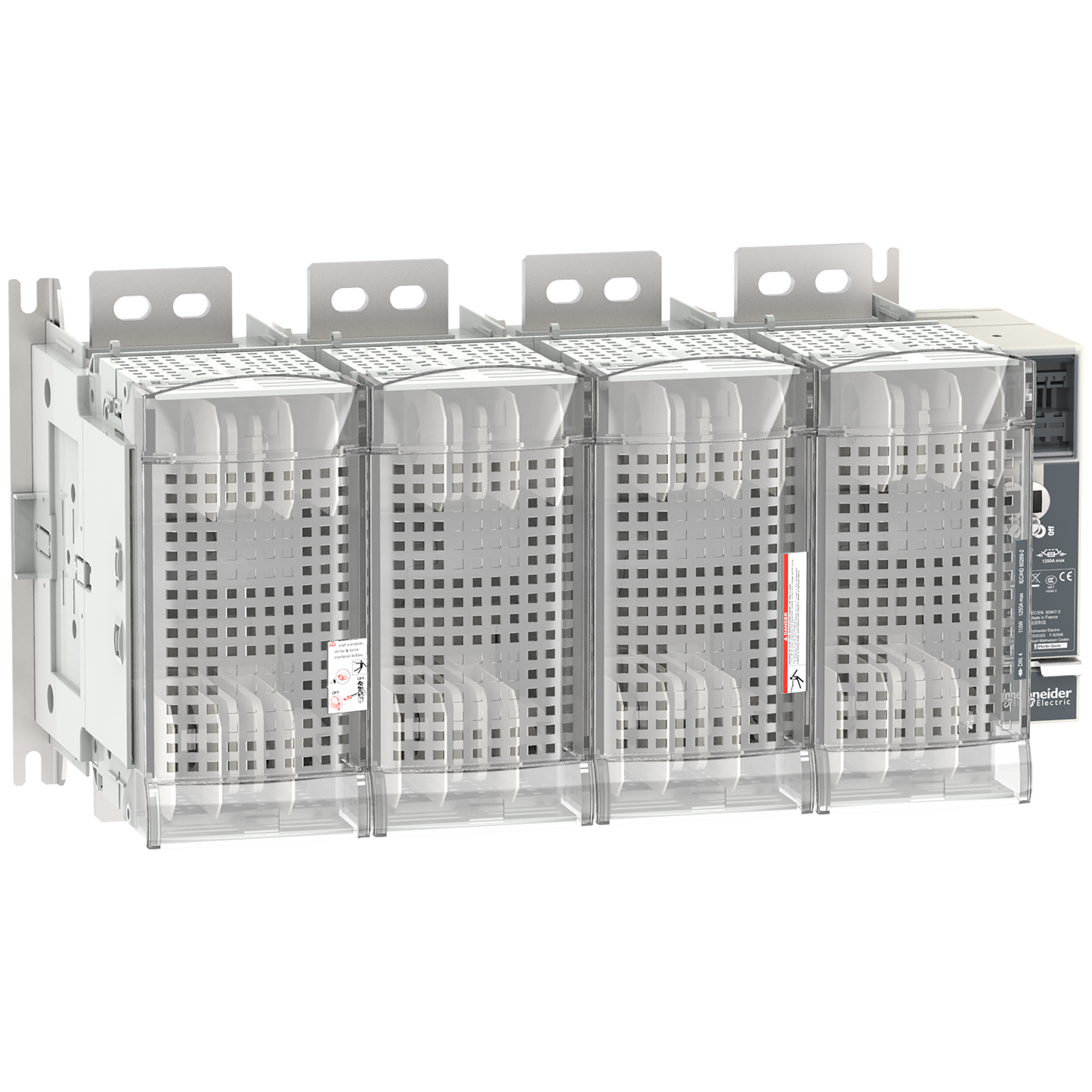 Schneider Electric-LV481474-FuPact GS - interrupteur sectionneur fusible - 1250A - 4P - DIN 4 - F&R CTRL