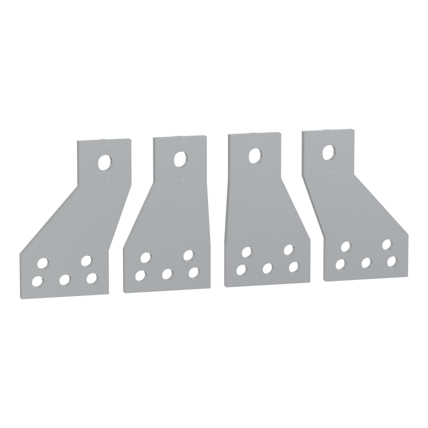 Schneider Electric-LA9G4614-Kit d'écarteurs 4 pôles pour TeSys G630-800 connexion 80 mm