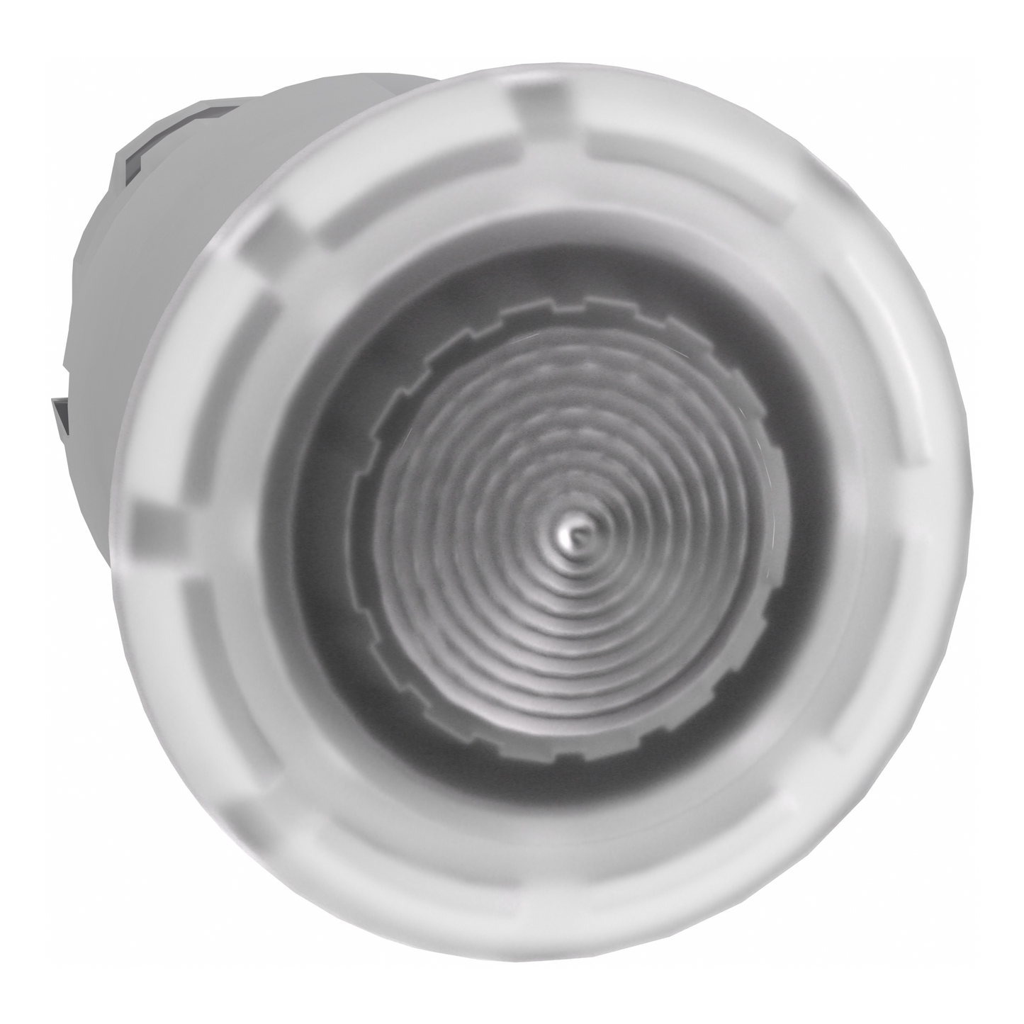 Schneider Electric-ZB4BW613-Harmony XB4 - tête bouton coup de poing lumin DEL - Ø40 - pousser tirer - blanc