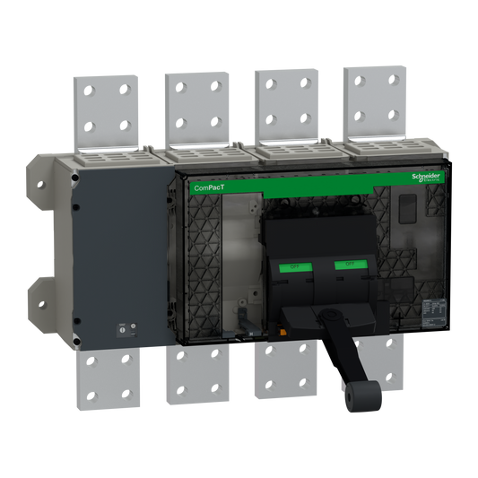 Schneider Electric-C200H4FM-ComPacT NS2000H - bloc coupure ss déclencheur - 2000A - 4P - 85kA - fixe manuel