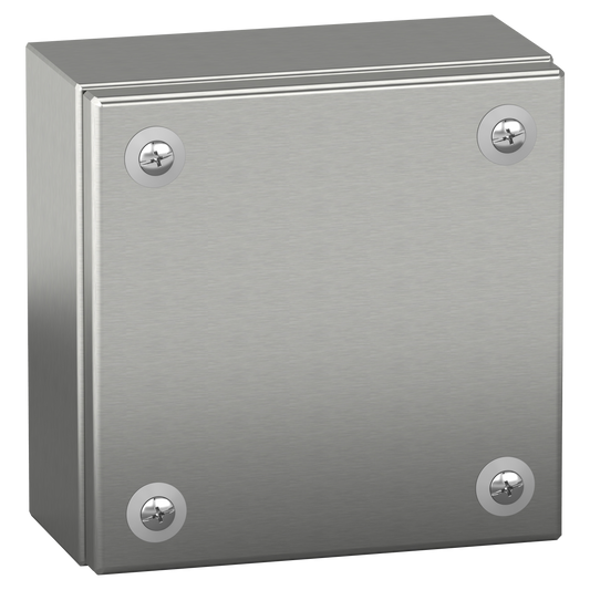 Schneider Electric-NSYSBX15158-PanelSeT SBX - boîte industrielle acier inoxydable 304 - H150xL150xP80