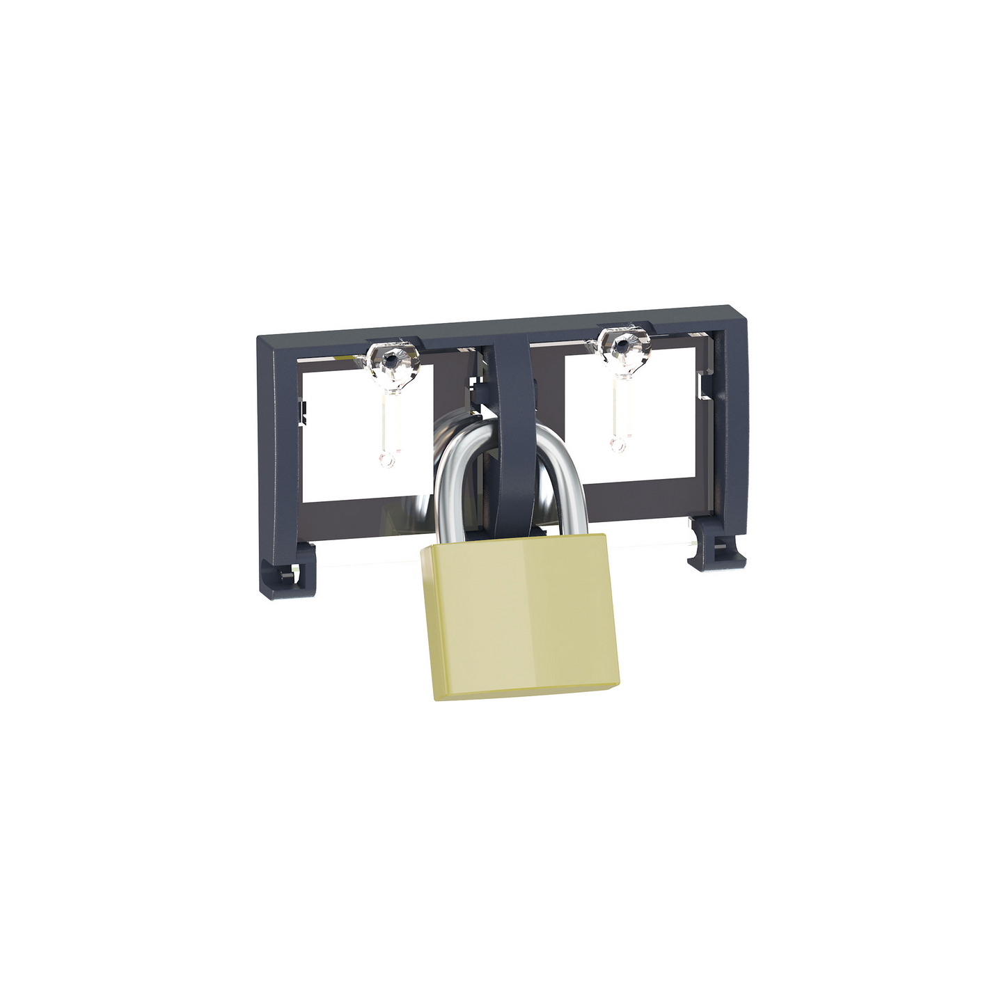 Schneider Electric-48536-ComPact NS - Condamnation des boutons poussoirs par cadenas