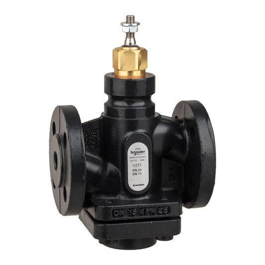 Schneider Electric-7213122000-Vanne 2 voies acier à bride PN25 DN15 Kv1,6