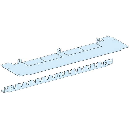 Schneider Electric-LVS08887-PrismaSeT G - Plaque passe-câbles pour socle d'armoire - L600