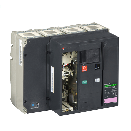 Schneider Electric-33459-ComPact NS1600NA - bloc sectionneur - 4P - débrochable électrique