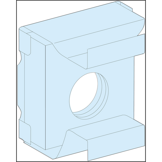 Schneider Electric-LVS03194-PrismaSeT G - Ecrous clipsables sur montant fonctionnel - lot de 20 - M6