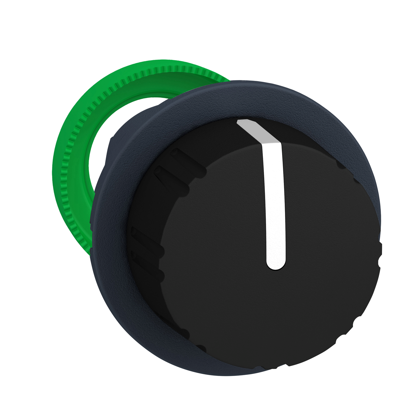 Schneider Electric-ZB5FD39-Harmony XB5 - tête bouton à molette - flush - 3 posit fixes - noir